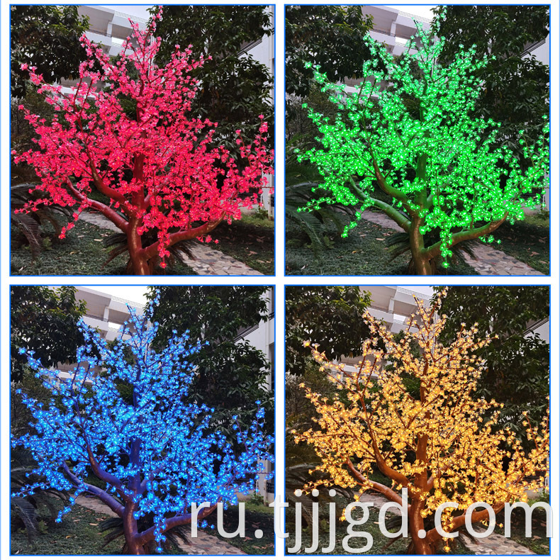 Led Peach Blossom Tree Outdoor